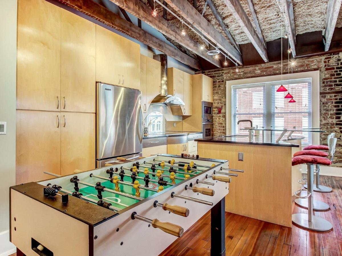 Apartamento Broughton Corner Loft Savannah Exterior foto