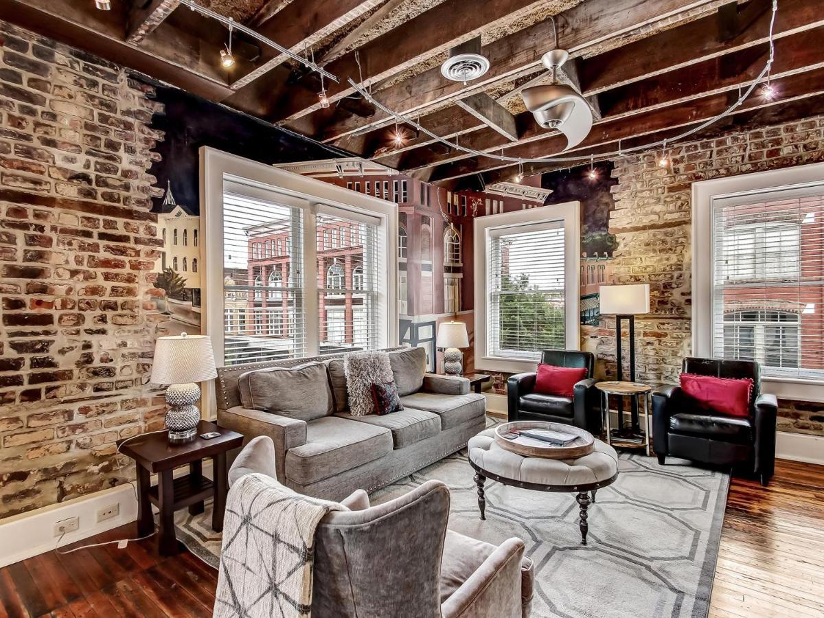 Apartamento Broughton Corner Loft Savannah Exterior foto