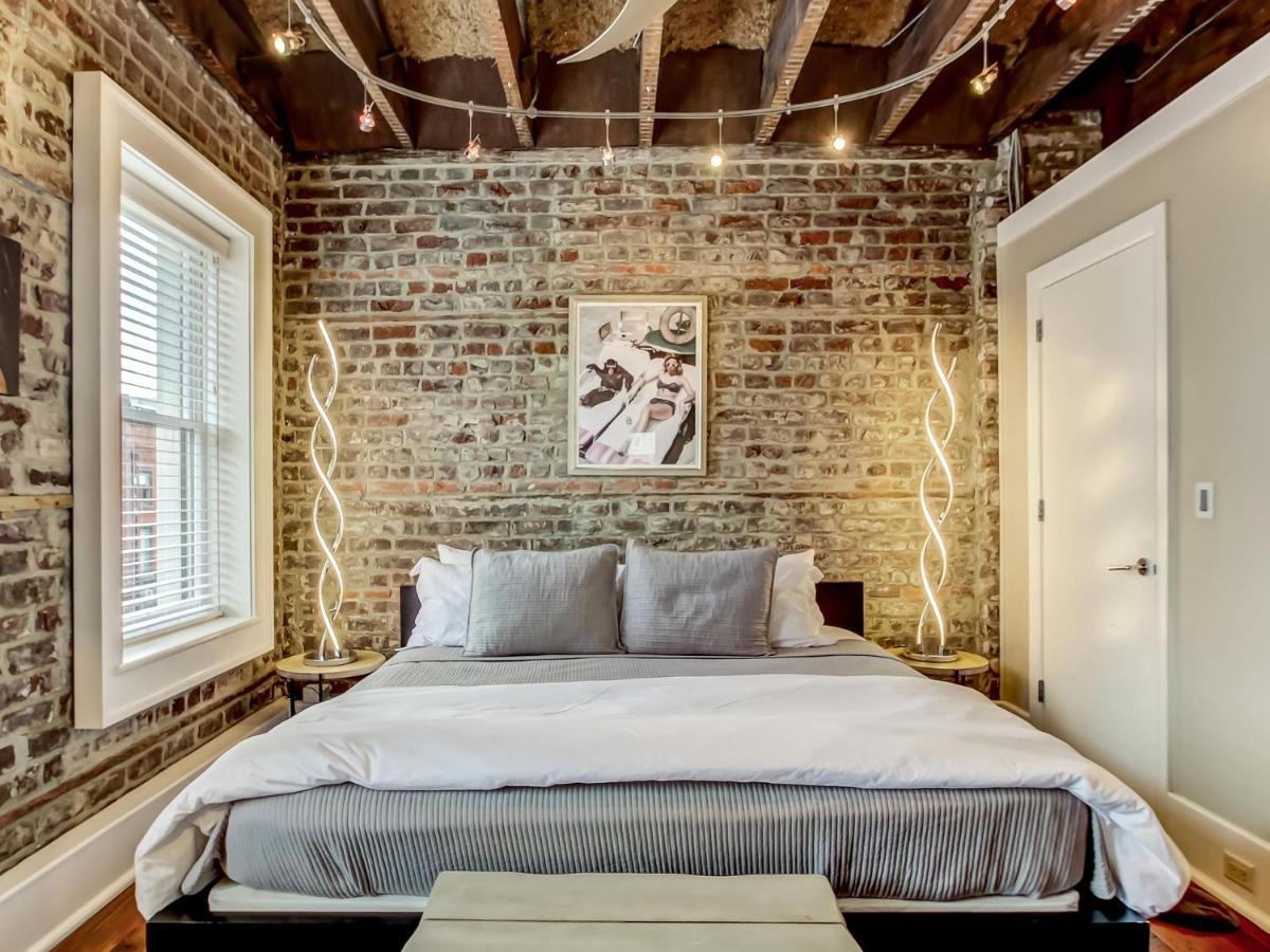 Apartamento Broughton Corner Loft Savannah Exterior foto