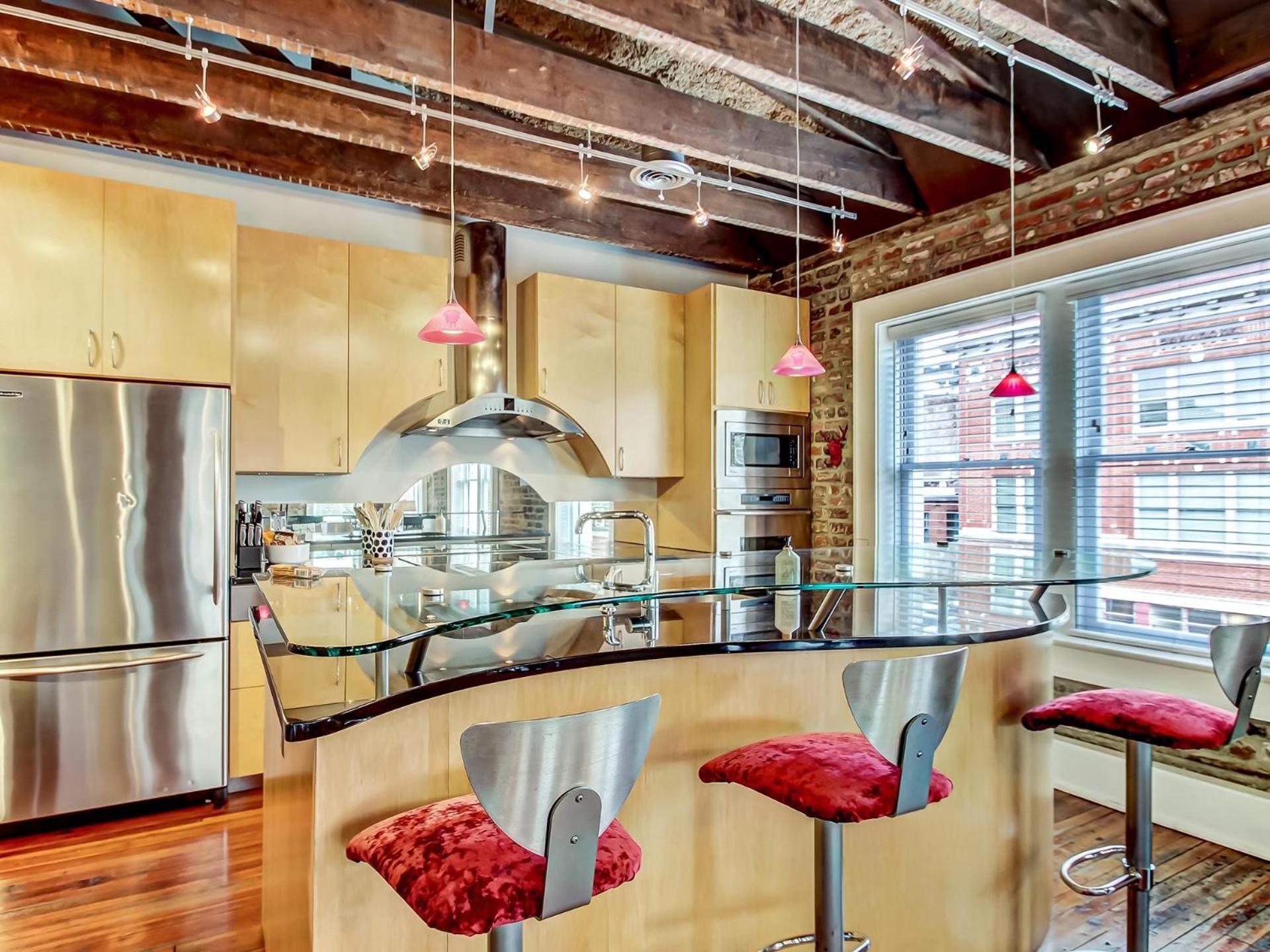 Apartamento Broughton Corner Loft Savannah Exterior foto
